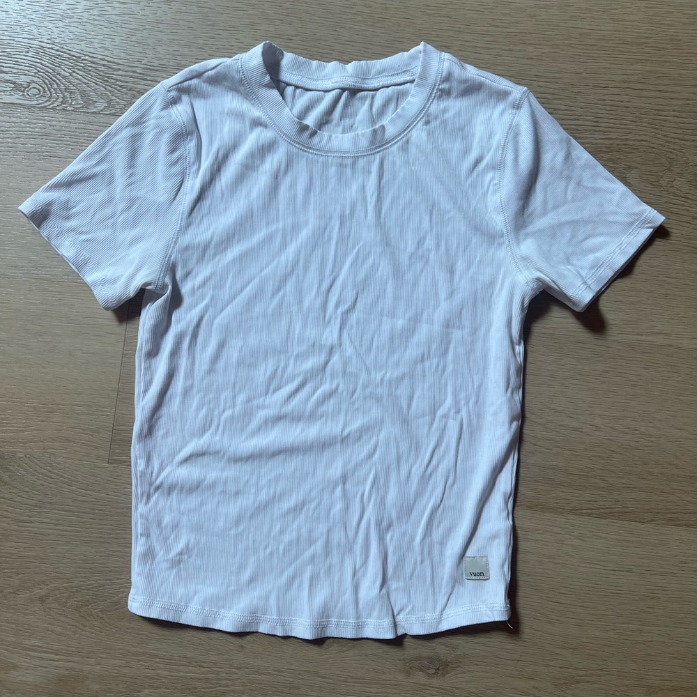 Vuori Classic White Short Sleeve Tee